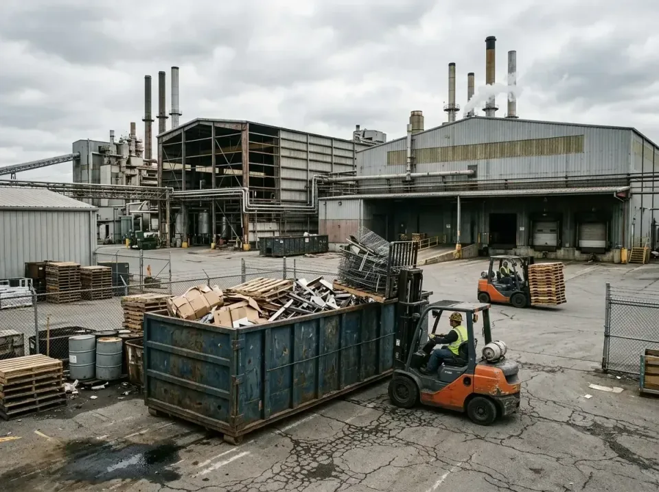 industrial-factory-scrap-conta-003 — frequently asked questions, Cheap Roll-off Dumpster Rentals in Clairton, PA